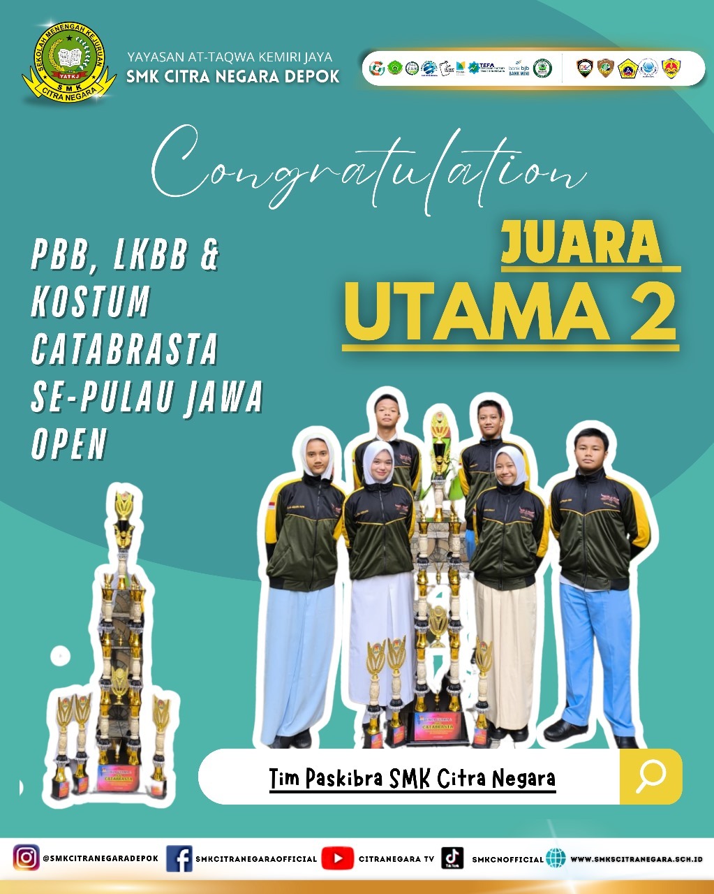 JUARA UTAMA 2 PBB, LKBB & KOSTUM CATABRASTA SE-PULAU JAWA OPEN 2025