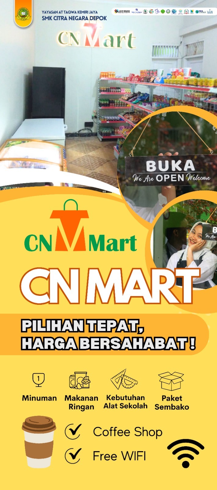 CN MART IS NOW OPEN! PILIHAN TEPAT, HARGA BERSAHABAT